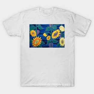 🌻 Sunflowers painting T-Shirt